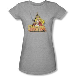 She Ra - Juniors Rough Ra Sheer T-Shirt