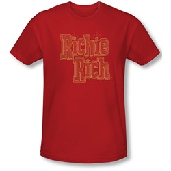 Richie Rich - Mens Stacked Slim Fit T-Shirt