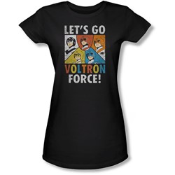Voltron - Juniors Force Sheer T-Shirt