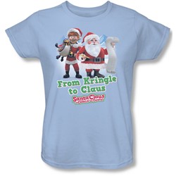 Santa Claus Is Comin To Town - Womens Kringle To Claus T-Shirt