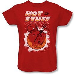 Hot Stuff - Womens On The Sun T-Shirt