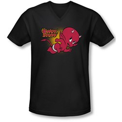 Hot Stuff - Mens Little Devil V-Neck T-Shirt