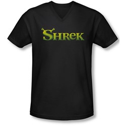 Shrek - Mens Logo V-Neck T-Shirt