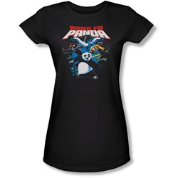 Kung Fu Panda - Juniors Kung Fu Group Sheer T-Shirt