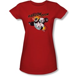 Kung Fu Panda - Juniors Kaboom Of Doom Sheer T-Shirt