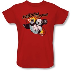 Kung Fu Panda - Womens Kaboom Of Doom T-Shirt