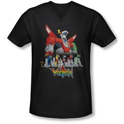 Voltron - Mens Lions V-Neck T-Shirt