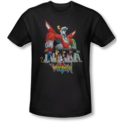 Voltron - Mens Lions Slim Fit T-Shirt
