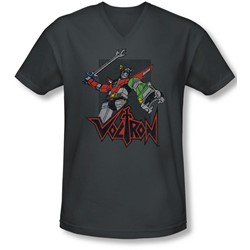 Voltron - Mens Roar V-Neck T-Shirt