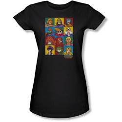 Masters Of The Universe - Juniors Character Heads Sheer T-Shirt