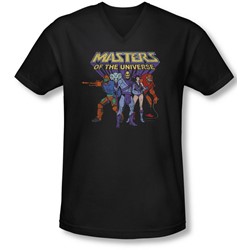 Masters Of The Universe - Mens Team Of Villains V-Neck T-Shirt