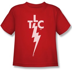 Elvis - Tlc Logo Juvee T-Shirt In Red