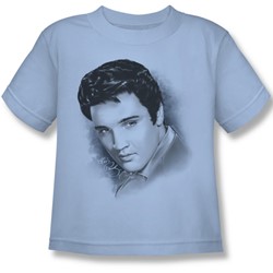 Elvis - Dreamy Juvee T-Shirt In Light Blue