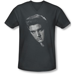 Elvis Presley - Mens American Idol V-Neck T-Shirt