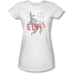 Elvis Presley - Juniors Iconic Pose Sheer T-Shirt
