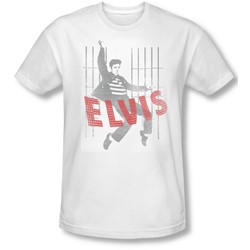 Elvis Presley - Mens Iconic Pose Slim Fit T-Shirt