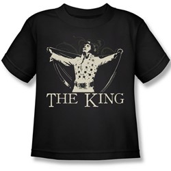 Elvis Presley - Little Boys Ornate King T-Shirt