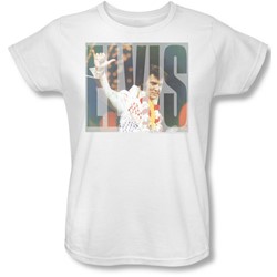 Elvis Presley - Womens Aloha Knockout T-Shirt