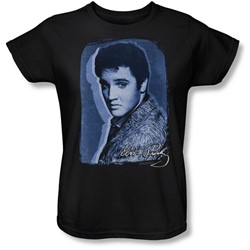 Elvis Presley - Womens Overlay T-Shirt