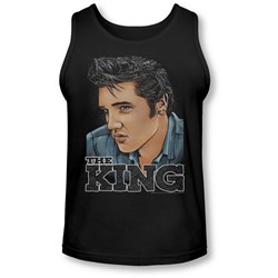 Elvis Presley - Mens Graphic King Tank-Top