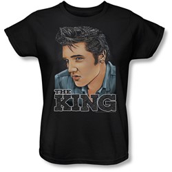 Elvis Presley - Womens Graphic King T-Shirt