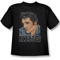 Elvis Presley - Big Boys Graphic King T-Shirt