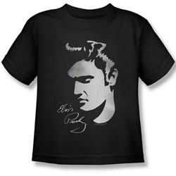 Elvis Presley - Little Boys Simple Face T-Shirt