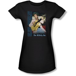 Elvis Presley - Juniors Memphis Sheer T-Shirt