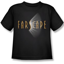Farscape - Farscape Logo Little Boys T-Shirt In Black