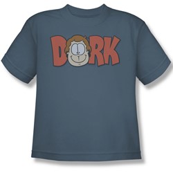 Garfield - Dork Big Boys T-Shirt In Slate