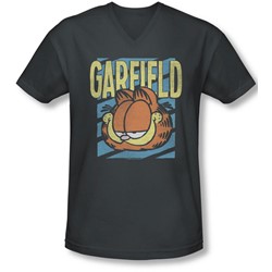 Garfield - Mens Rad Garfield V-Neck T-Shirt