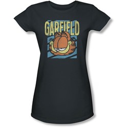 Garfield - Juniors Rad Garfield Sheer T-Shirt