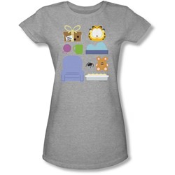 Garfield - Juniors Gift Set Sheer T-Shirt