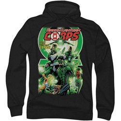 Green Lantern - Mens Gl Corps #25 Cover Hoodie