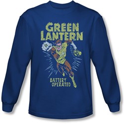 Green Lantern - Mens Fully Charged Longsleeve T-Shirt