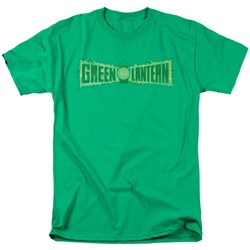 Green Lantern - Mens Flame Logo T-Shirt