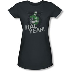 Green Lantern - Juniors Hal Yeah Sheer T-Shirt