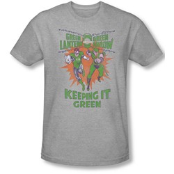 Green Lantern - Mens Keeping It Green Slim Fit T-Shirt