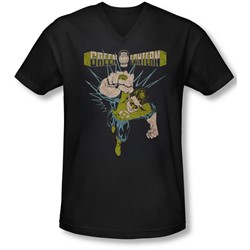 Green Lantern - Mens Powerful V-Neck T-Shirt