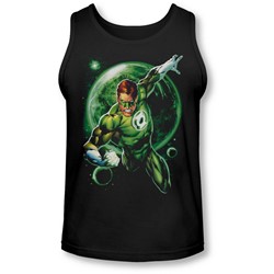 Green Lantern - Mens Galaxy Glow Tank-Top