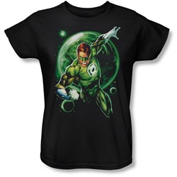 Green Lantern - Womens Galaxy Glow T-Shirt