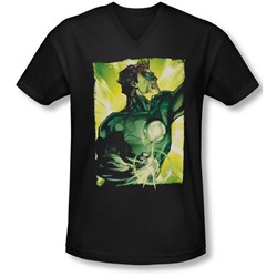 Green Lantern - Mens Up Up V-Neck T-Shirt