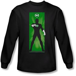 Dc - Mens Green Lantern Block Longsleeve T-Shirt