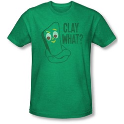 Gumby - Mens Clay What T-Shirt