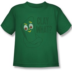 Gumby - Little Boys Clay What T-Shirt