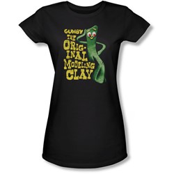 Gumby - Juniors So Punny Sheer T-Shirt