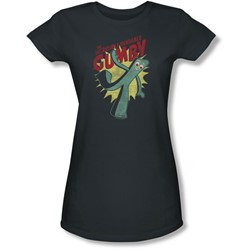 Gumby - Juniors Bendable Sheer T-Shirt