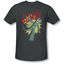 Gumby - Mens Bendable Slim Fit T-Shirt