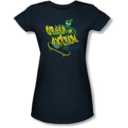 Gumby - Juniors Green And Extreme Sheer T-Shirt