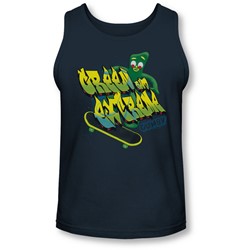 Gumby - Mens Green And Extreme Tank-Top